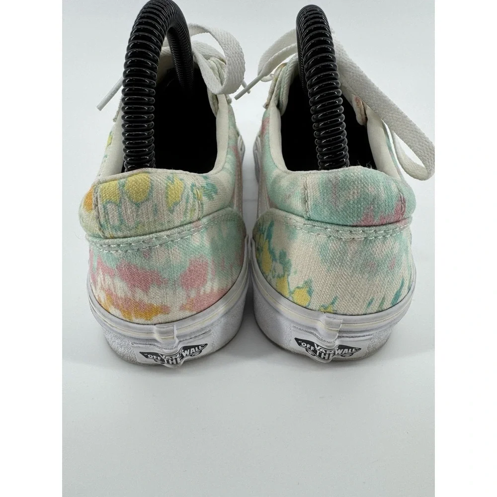 Vans Ward Psychedelic Tie Dye Canvas Low Top Sneakers 500714 Women's Size 9.5
